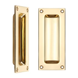 4 Brass Flush Pull