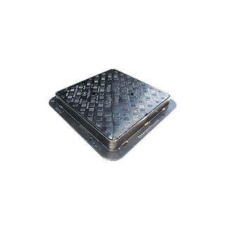600x600x100mm GRATE TOP D400 DUCT IRON D/TRI 40T KD43N