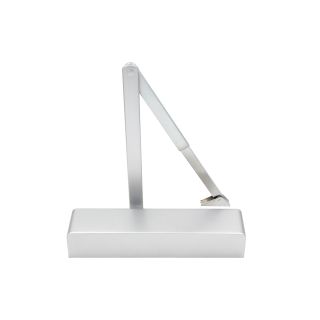 ZOO Size 3-6 (Adj) Door Closer with cover Silver Finish