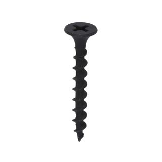 BLK DRYWALL SCREWS 32mm  BOX 1000   *COARSE*