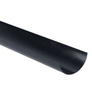 BR41 H/ROUND GUTTER 112mm x 2M ANTHRACITE GREY