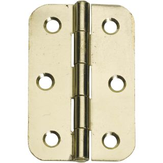 Electro Brassed Butt Hinge 4