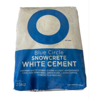 SNOWCRETE WHITE CEMENT 25KG 