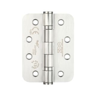  4   x 3   SSS Grade 13 Radius Corner Hinges with Screws