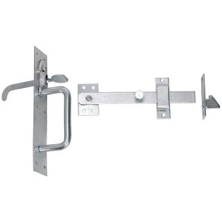 Light Suffolk Gate Latch Zinc  Plated