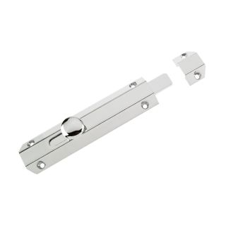 Architectural Surface Bolt 6  Polished Chrome