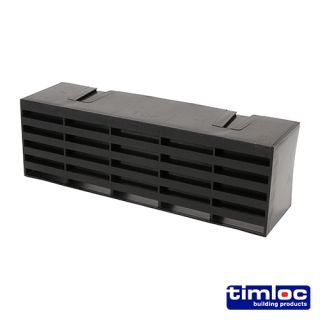 1201ABBB PLASTIC AIRBRICK BLUE / BLACK BOXED 20