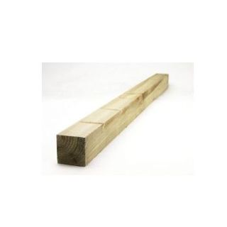 100 X 100 X 3.0M GREEN TANALISED INCISED POST FSC
