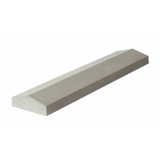 140 x 600mm SINGLE APEX COPING 5.5 x 24 7kg PORTLAND GREY 66