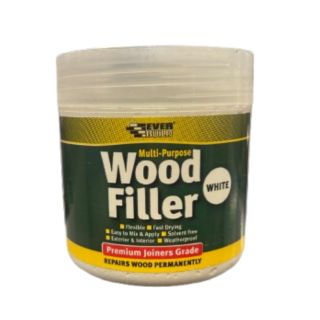 250ML MULTI PURP WOOD FILLER   WHITE ** TUB **