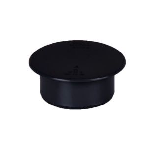 W924 40MM WASTE SOCKET PLUG BLACK