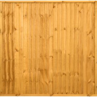 GRANGE SUPERIOR CLOSEBOARD PANEL 1.2M VERTICAL - GOLDEN BROWN