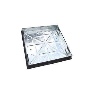 600x600x80mm 5T EXT RECESSED GALV - POLY FRAME BLOCK/PAV DR6060P-80SLK