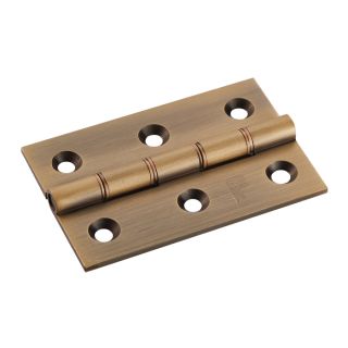  3   X 2   x 2.5mm Phosphor Bronze Washered Brass Hinge