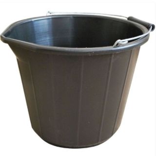3 GALLON/14L BLACK BUCKET