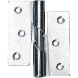  3 (75mm)Rising Butt Hinges  Zinc Plated (RIGHT HAND)