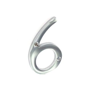 75mm Chrome Numeral no 6/9
