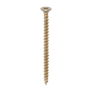 5 X 70MM SOLO SINGLE THREAD    POZI CSK YELLOW SCREWS 200/bx