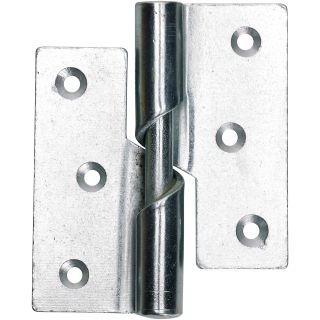  3 (75mm)Rising Butt Hinges Zinc Plated (left hand)