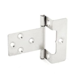 (Pair) 16mm Cranked Flush Hinge ZP