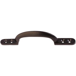  150mm Tubular Ste Pull Handle Black