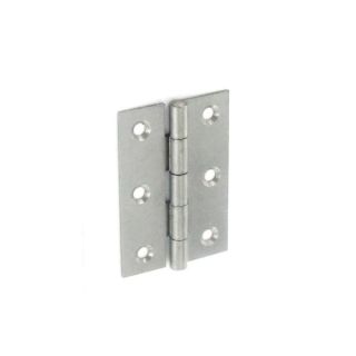 65mm Steel Butt Hinges Self Colour
