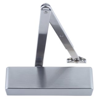 ZOO Size 2-4 Satin Nickel Door Closer Matching Arm