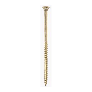 6 X 120MM SOLO SINGLE THREAD   SCREW YELLOW 30120CLAF 100/bx
