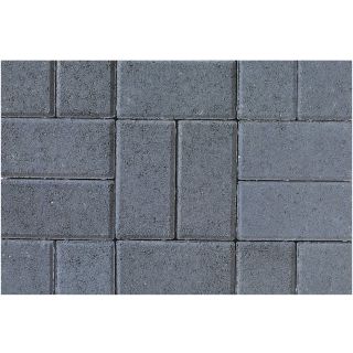 PEDESTA CHARCOAL PAVING 200X100X50mm (14.4m2 PP) (O/A) (1.6T)