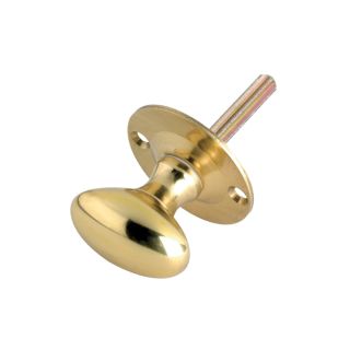 Oval Turn To Operate Rack  Bolt Brass