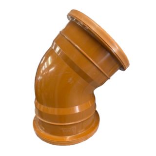 6041 160mm DOUBLE SOCKET BEND BRETT 45DEG
