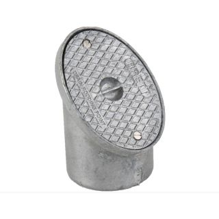 5591 OVAL RODDING POINT 100mm Aluminium