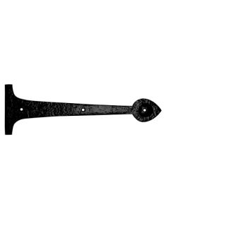  Black Antique Hinge Front 12  (Pair)