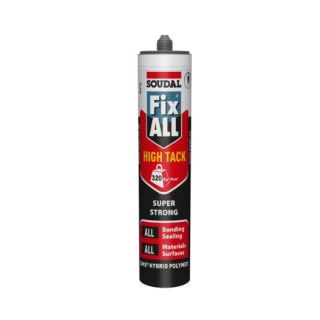FIX ALL HIGH TACK GREY SEALANT + ADHESIVE 290ml BX12