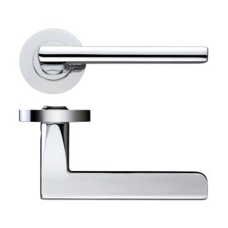 Venice Lever on Rose (Chrome Plated)