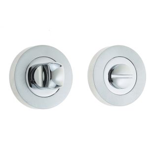 Jedo Polished Chrome Satin Chrome Turn and Release