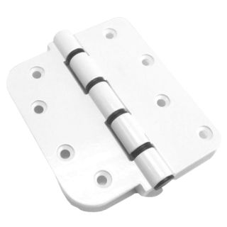 White Composite Door Hinge 